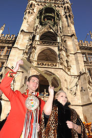 Prinz Peter III. und Prinzessin Sandra II.  (Foto. Ingrid Grossmann)